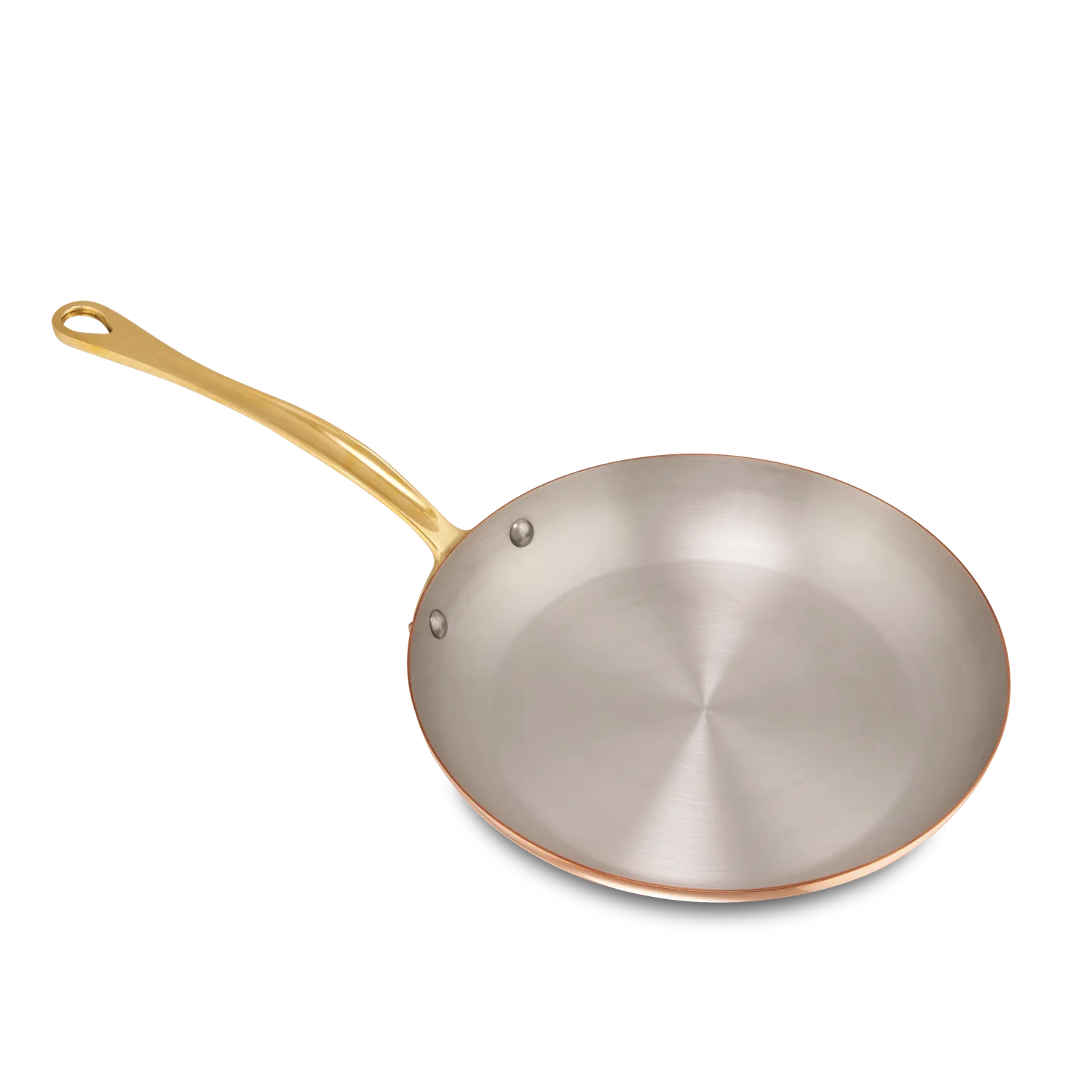 Mauviel M'Heritage M150B stekpanna koppar mässing