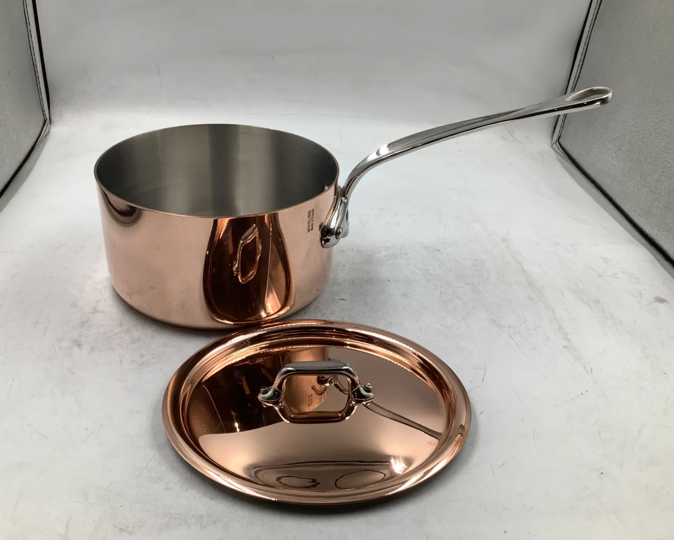 Mauviel M'Heritage M'150S kopparkastrull 1,8L lock