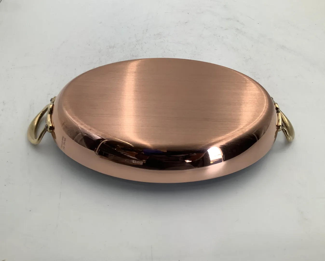Mauviel M'Heritage M'150 B gratängform oval 25 cm koppar