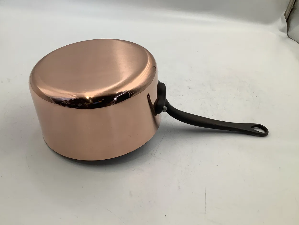 Mauviel M'Héritage M'250C kastrull med lock 2,5 L koppar