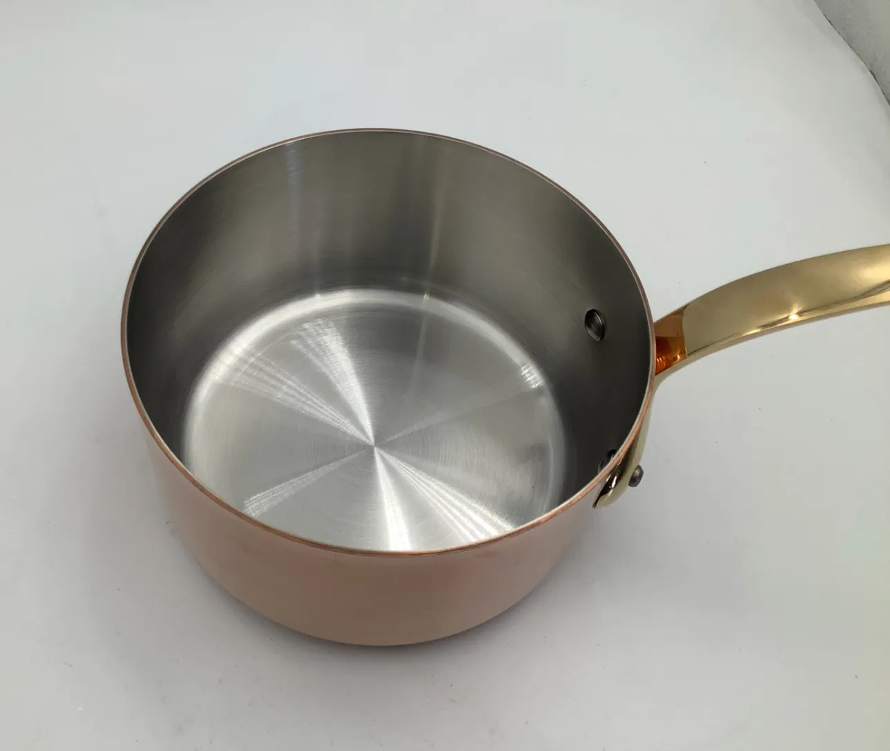 Mauviel M’Heritage M200B kastrull 2,6 l lock öppen koppar
