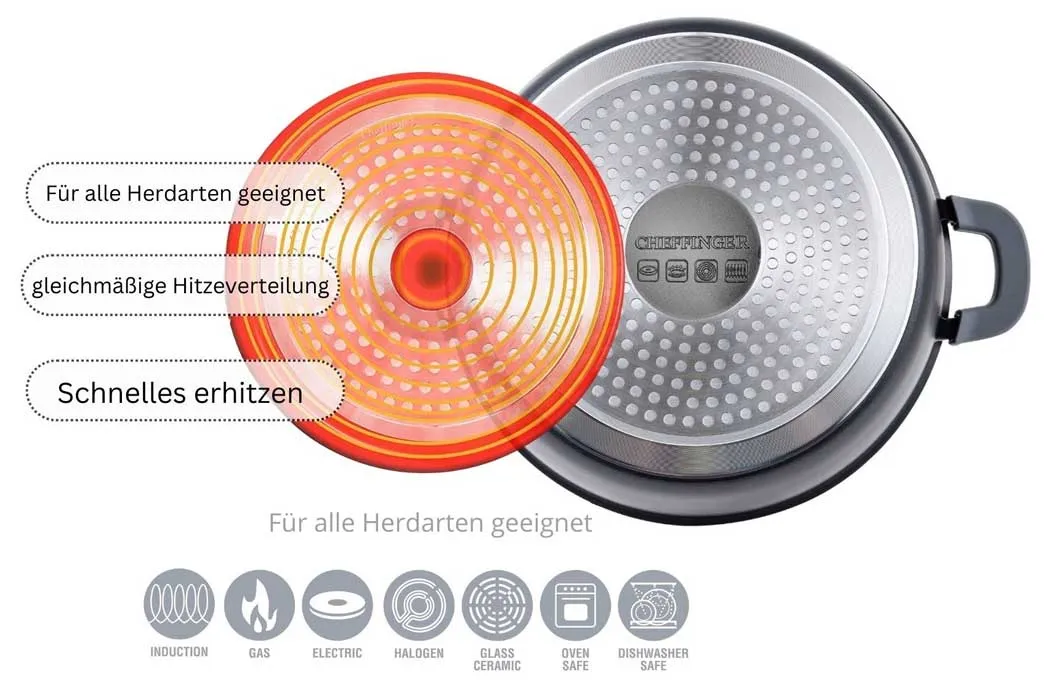 Cheffinger CF-DIAC03 knivset rosa
