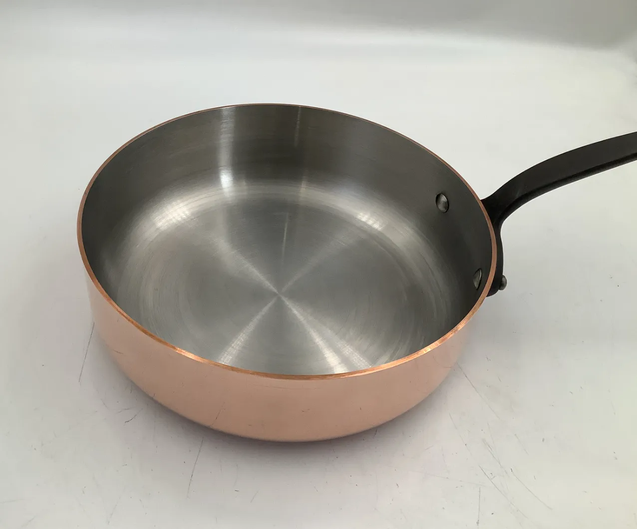 Mauviel M'Héritage 250CI sautépanna koppar 3,1 l med lock