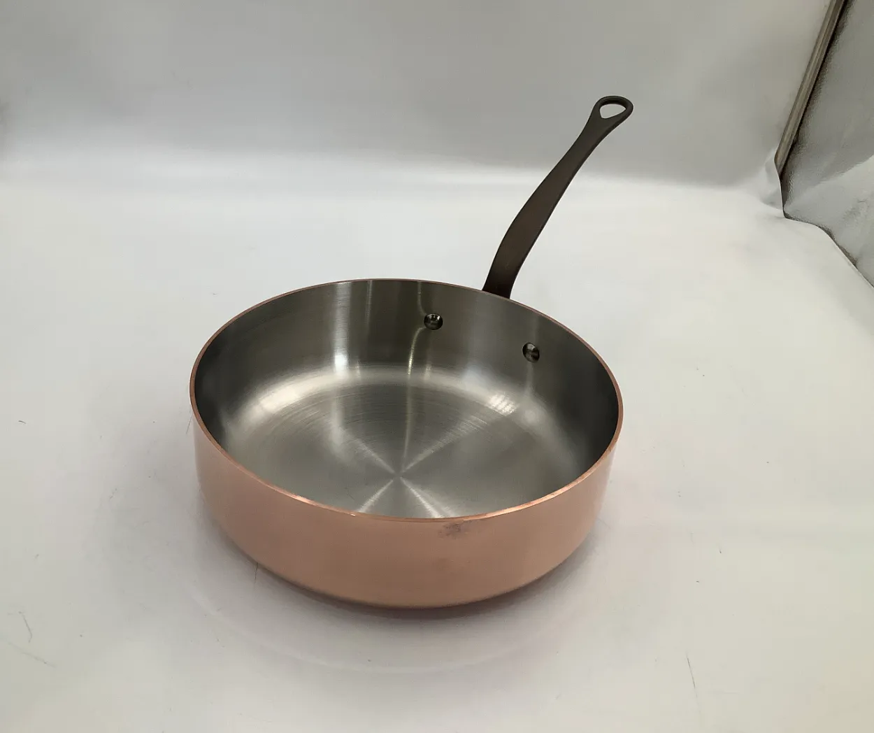 Mauviel M'Héritage 250CI sauteuse 24 cm lock koppar