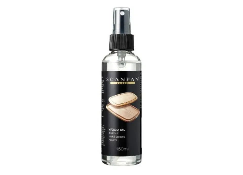 SCANPAN träolja 150 ml för skärbräda och gjutjärn