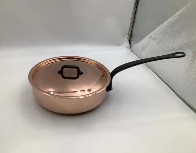 Mauviel M’Héritage 150 CI sauterpanna koppar 24 cm