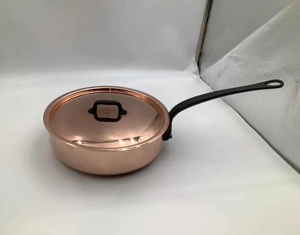 Mauviel M’Héritage 150 CI sauterpanna koppar 24 cm